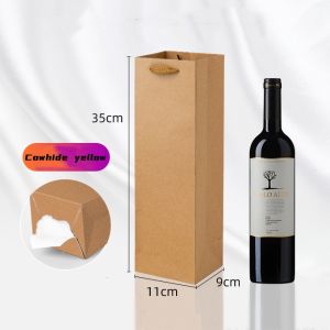 Red Wine And Wine Gift Bags Give Away Gifts To Decorate The Dignity Of The Bag And The Atmospheric Single -Branch Double Branch