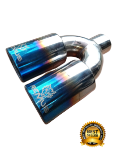 knalpot mobil racing remus biru corong 2 untuk semua tipe mobil