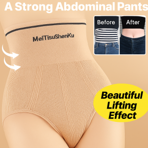 Catman High Waist Strong Lift Shaping Pants for All Year Round Women Postpartum Ladies ButtLifting and Tummy Control