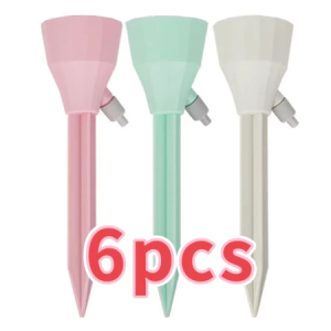 6/10PC Automatic Drip Irrigation System Self Watering Spike for Flower Plants Greenhouse Garden Adjustable Auto Water Dripper Device