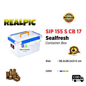 PROMO (BISA COD) SHINPO SealFresh CONTAINER BOX 17 LITER SIP 155 S CB-17 Kontainer Box PLASTIK\nPROMO (BISA COD) SHINPO SealFresh CONTAINER BOX 24 LITER SIP 155 L CB-24 Kontainer Box PLASTIK