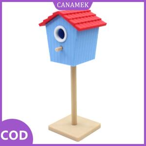 CANAMEK✨ 1:12 Nhà búp bê thu nhỏ Nhà chim vườn sân mô hình trang trí nội thất đồ chơi nhà búp bê phụ kiện