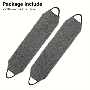 2pcs African Net Bath Body Exfoliating Long Net Double-Sided Shower Body Scrub Back Scrubber Skin Smoother Beauty Skin Bath Wash2026