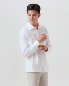 Kemaja Putih Polos | Kemeja Formal | Kemeja putih polos pria lengan panjang | Baju kantor