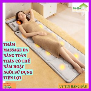 THẢM MASSAGE ĐA NĂNG TOÀN THÂN CÓ THỂ NẰM HOẶC NGỒI SỬ DỤNG TIỆN LỢI "BAHAMAR"  Có thể gấp gọn cất giữ để không chiếm không gian và rất thuận lợi
