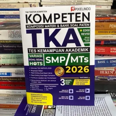 THE KING TKA UNTUK SMP 2027 TERBARU MEGA BEST SELLER BUKU TERSEGEL PLASTIK UNTUK PERUBAHAN HIDUP DAN RESOLUSI TAHUNAN - Habits - KOMPETEN TKA SMP REVISI