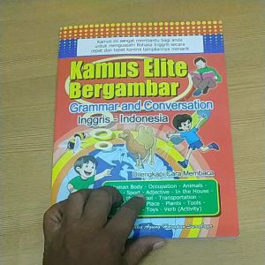 Kamus Elite Bergambar Grammar and Conversation Inggris- Indonesia