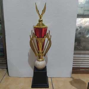 Piala Lomba Juara 1 2 3 4 ( GARUDA body merah MARMER raser) "costum" (bisa satuan juga) & free sticker TERMURAH