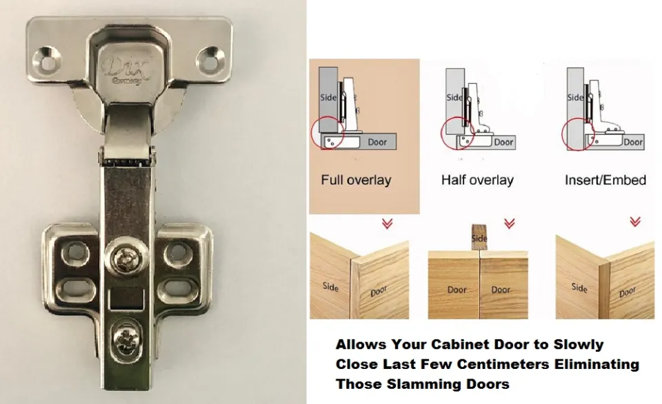 Super Heavy Duty Kitchen Cabinet Hydraulic Soft Close Hinges For Kitchen  Cupboard Furniture