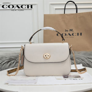 Coach Womens Cross Body & Shoulder Bag Authentic Original Leather Classic Fashion High Quality Tote Bag 24*17*7cm。