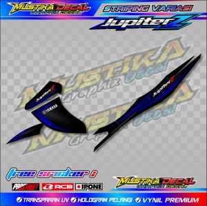 STRIPING VARIASI YAMAHA JUPITER Z BURHAN / STICKER LIST JUPITER Z