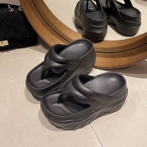 Aqrau 【50%OFF🔥🔥🔥】EVA รองเท้าแตะ แต่เพียงผู้เดียวการออกแบบ ที่เป็นเอกลักษณ์สะดวกสบายรองเท้าผู้หญิงเอนกประสงค์