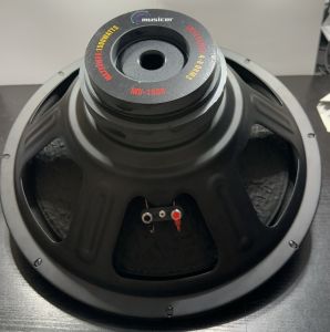 MUSICER MU-1500 1500W Double Magnet Jackhammer Alloy Type Instrumental HI-FI Subwoofer Speaker