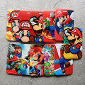 Super Mario Bus ID Card Holders Keychain Student Mario Bros Credit Cardholder Wallet Sleeve Lanyard Kids Gifts. 