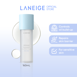 LANEIGE Water Bank Blue Hyaluronic Toner 160ml  for Oily/Combination Skin – Lightweight Hydrating Toner to Balance Oil & Moisture