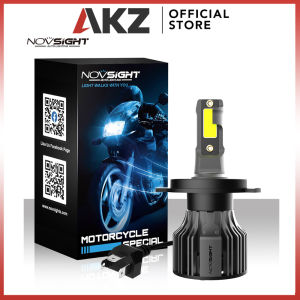 AKZ Novsight N39 H4 LED Motorcycle Headlight Mini Designed Car LED Headlights Fog Lamp 10000LM 72W