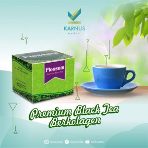 Teh Hitam Premium Flossom Kolagen Premium Black Tea
