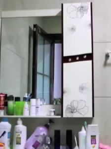 Rak Penyimpanan Kamar Mandi Anti Jatuh 3 Lapis Toilet Putih yang Ditingkatkan Rak Penyimpanan Tanpa Bor untuk Mesin Cuci di Atas Toilet