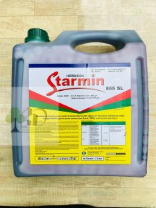 Pengendali Gulma STARMIN 865 SL dari Petrokimia Kayaku untuk padi tebu karet