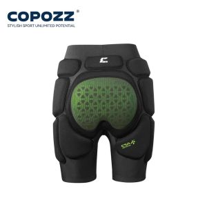 COPOZZ Sports Gear Set Skateboard ESA Sponge Thicken Impact-resistant Bicycle Women Men Ski Knee And Hip Pads For Men Women