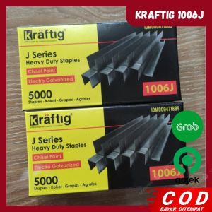 Kraftig 1006J Isi Staples Tembak Angin Manual Paku Refill Air Nailer Original Jok Motor
