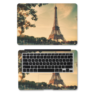 2PCS Nostalgic Notebook Computer Skin Notebook Computer Decal PVC Waterproof for 10"11"12"13.3"14"15.6"17.3" Laptop Skin Laptop Sticker