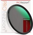 PROfezzion 58mm Circular Polarizer Filter for Canon EOS Rebel T7 T6 T8i T7i T6i T6s SL3 with EF-S 18-55mm Kit, Ultra Slim Multi-Coated Circular Polarizing Filter 12 Layers CPL Camera Filter. 