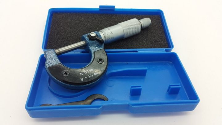 Mechanische Bügelmessschraube – 0-25 Mm, 0,01 Mm Produktbild-Vorschau 3