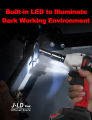 JLD 350N.M Impact Wrench 48Vf bor cas 2 baterai promo Brushless impact jld tool 48v original impact baterai pembuka baut mobil mesin bor baterai cordless impact driver set with koper kayu/tembok/CVT. 