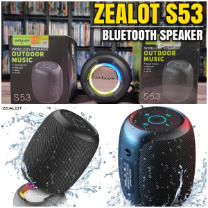 GO ZEALOT S53 Speaker Bluetooth Mini Full Bass / Speaker Aktif Super Bass Subwoofer