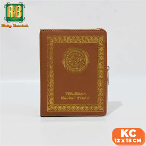 Buku Majmu Syarif Lengkap Majemuk Resleting Disertai Translatiterasi Latin Ukuran B6 - Agung Media