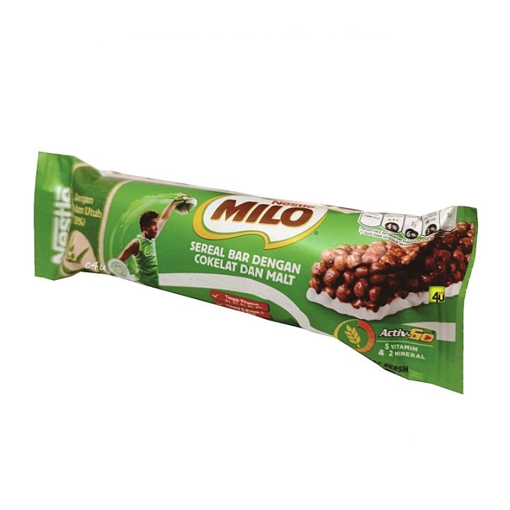 MILO - Chocolate Malt Cereal Bar - 23gr