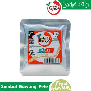 Sambal Bawang Pete-Sambal Pete (Bojo BETE) TravelPack Sambal sachet 20gr