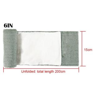 8/6/4 Inch Medical Trauma Kit Israeli Bandage Emergency Security Protection For Outdoor Camping Hiking Wound First Aid