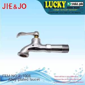 JF1008 ALLOY-PLATED FAUCET 1/2X2 HOSE BIBB ( JIE&JO )