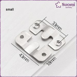 Suomi Multifunctional Interlock Hanging Buckle Wall Picture Frame Hanger Wall Mounted Bracket