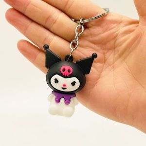 5cm SIMPLICO KUROMI Toy Key Chain Plush Toy Small Pendant Keychain Souvenir Birthday Christmas Gift