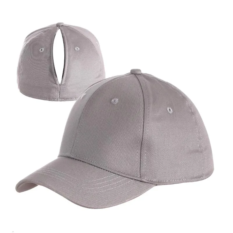 Innovative Magnetic Ponytail Baseball Caps Breathable Comfortable