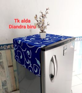 sarung / taplak kulkas minimalis diandra