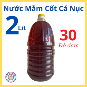 Nước mắm cốt cá nục Thanh Hóa ngon can 2 lít