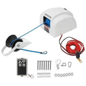 Marine Windlass Electric Anchors Winch AC45 Auto Control Quiet Operation Compact Horizontal Style For Sailboats Vessels