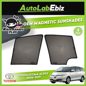 Toyota Estima ACR50 2006-2019 NinjaShades Plus OEM Magnetic Car Sunshades (6pcs/set)