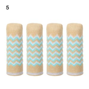 MINIYX 4Pcs/Set Đàn hồi Không-trượt Tầng Protector Đan Bảng Chân Bìa Vớ chiếc ghế Đồ nội thất Chân Tay Áo Trường Hợp bảo vệ