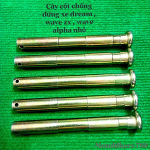Cây cốt chống đứng xe Dream Wave alpha nhỏ Wave ZX ( tặng chốt cài )
