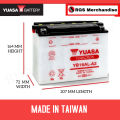 Yuasa YB16AL-A2 (For YAMAHA VMAX 1200 / VIRAGO 750) motorcycle battery. 