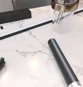 Modern Restaurant Light Pendant Light Minimalist Dining Room Chandelier Nordic Simple Drop Light Long Strip Led ChandelierFast shipping