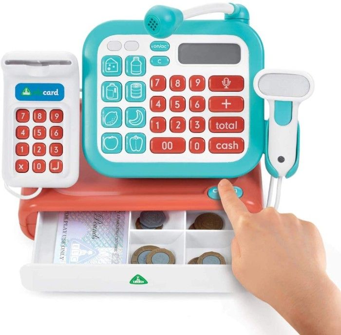 ELC Cash Register Blue Mainan Edukasi aktivitas Kasir Anak (Biru