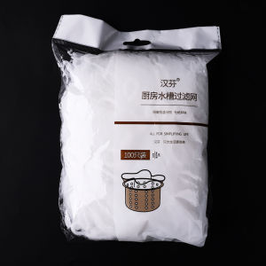 100/200/300/500pcs Disposable Sink Filter Mesh Bags Kitchen Sewer Drains Drainage Hole Anti-blocking Garbage Bag Pool Clean Strainers Net