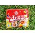 Ottogi Jin Ramyun Korean Instant Noodles Mild Hot 120g. 