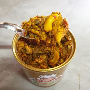 แกงไตปลาแห้ง ไตปลาคั่วแห้ง คั่วกลิ้งไตปลาแห้ง เนื้อปลาซาบะเน้นๆ สูตรพิเศษพริกแกงใต้